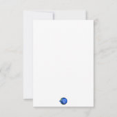 Hongerige peuter bedankkaart (Achterkant)