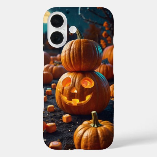 hongerige pompoen Case-Mate iPhone case (Achterkant)