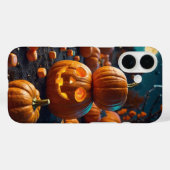 hongerige pompoen Case-Mate iPhone case (Achterkant (horizontaal))