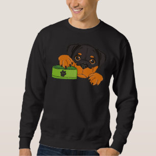 Hongerige rottweiler trui