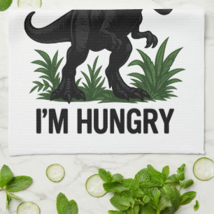 Hongerige T-Rex Theedoek