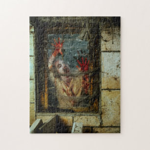 hongerige zombie legpuzzel