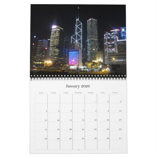 Hongkong 2025 kalender (Jan 2026)
