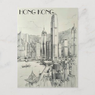 Hongkong Briefkaart