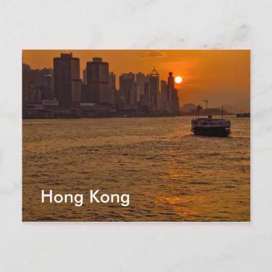 Hongkong Briefkaart (Voorkant)
