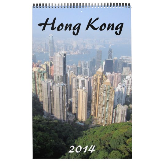 hongkong - fotografie 2014 kalender (Hoes)