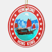 Hongkong Keramisch Ornament (Links)