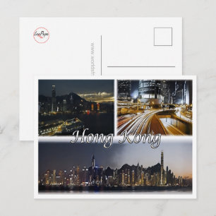 Hongkong - Mozaïek - Briefkaart