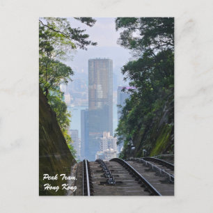 Hongkong Peak Tram Briefkaart