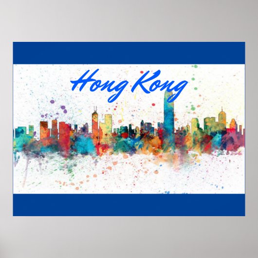 Hongkong Poster (Voorkant)