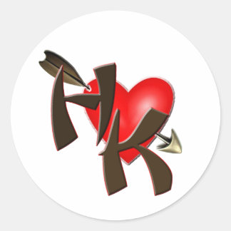 Hongkong Ronde Sticker