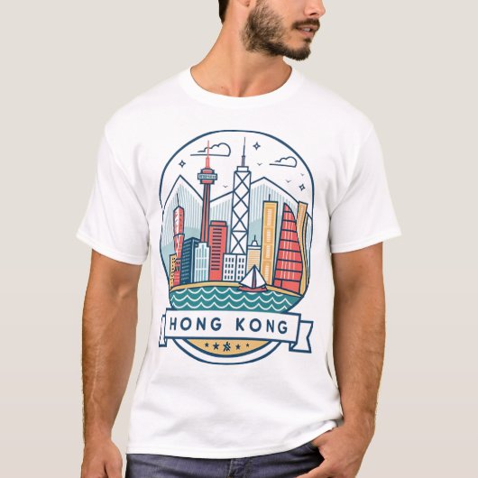 Hongkong T-shirt (Voorkant)