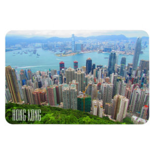 hongkong uitzicht magneet