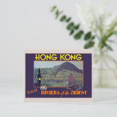 Hongkongreizen Briefkaart (Staand voorkant)
