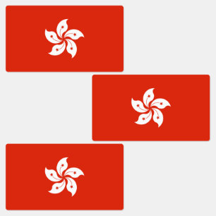 Hongkongse vlag labels