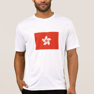 Hongkongse vlag t-shirt