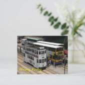 Hongkongtram Briefkaart (Staand voorkant)