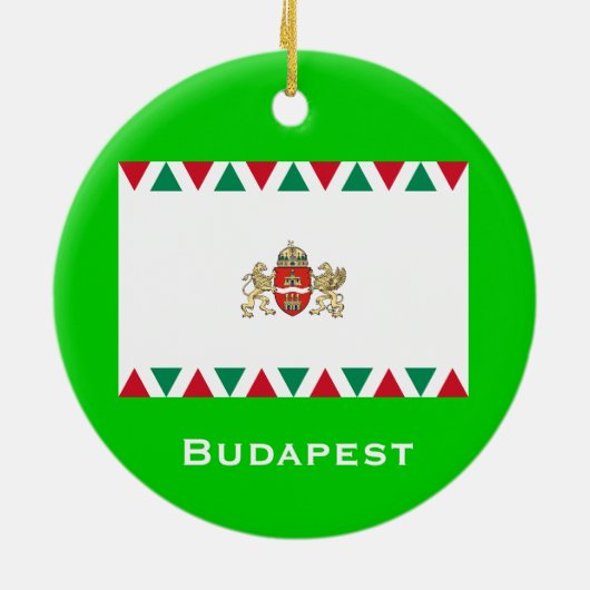 Hongrie Budapest Ornement de Noël (Dos)