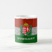 Hongrie Drapeau Cracked Grung Mug (Centre)