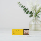 HONIEBEDING, BEEKEEPER APIRIST MINI VISITEKAARTJE (Staand voorkant)