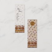 HONIEBEDING, BEEKEEPER APIRIST MINI VISITEKAARTJE (Voorkant / Achterkant)