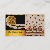 HONIEBEDING, BEEKEEPER APIRIST VISITEKAARTJE (Achterkant)