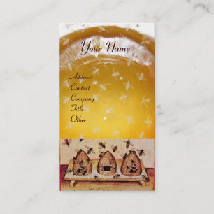 HONIEBEDING, BEEKEEPER APIRIST VISITEKAARTJE