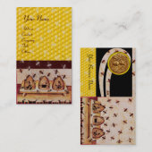 HONIJNBEDRIJF, BEEKEEPING, RUNDVLEES VISITEKAARTJE (Voorkant / Achterkant)