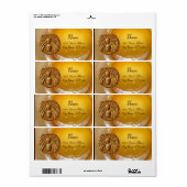 HONIJNBEDRIJF, RUNDVEEKEEPER APIRIST ETIKET (Full Sheet)