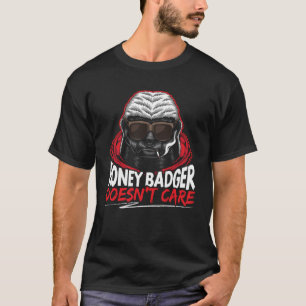 Honing Badger Maakt Dier Honing Badger 1 T-shirt