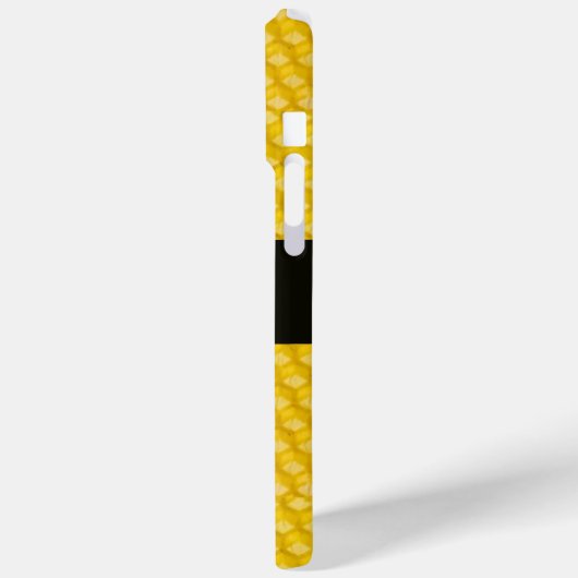 HONING BEE, BEEKEPER MONOGRAM Case-Mate iPhone CASE (Achterkant / Links)