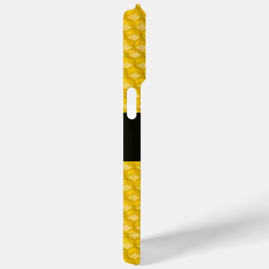 HONING BEE, BEEKEPER MONOGRAM Case-Mate iPhone CASE (Achterkant / Rechts)