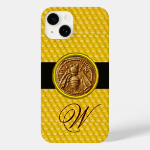HONING BEE, BEEKEPER MONOGRAM Case-Mate iPhone 14 HOESJE
