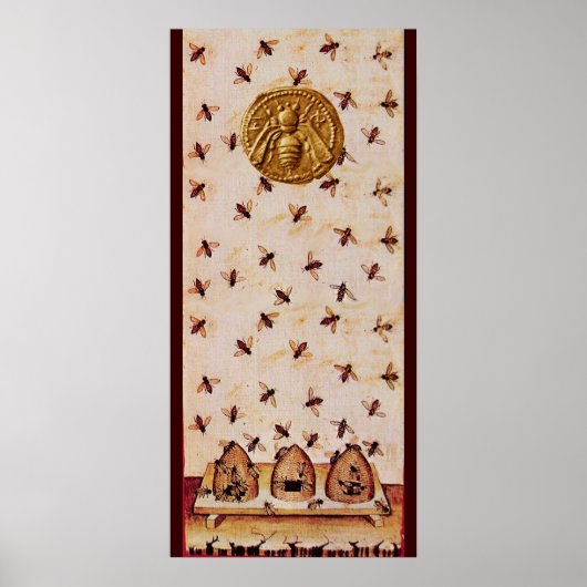 HONING, BEEKEEPEN, RUNDVLEES POSTER (Voorkant)