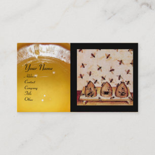 HONING, BEEKEEPING, BEEKEEPER BROEIENDE WAXSEAL VISITEKAARTJE