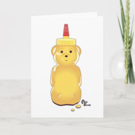 Honing Beer Moederdag Kaart