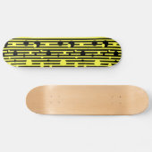 Honing Black Skateboard (Horizontaal)