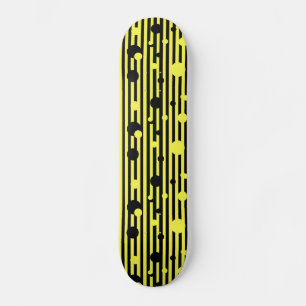 Honing Black Skateboard