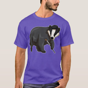 Honing das schilderen verfkwast t-shirt