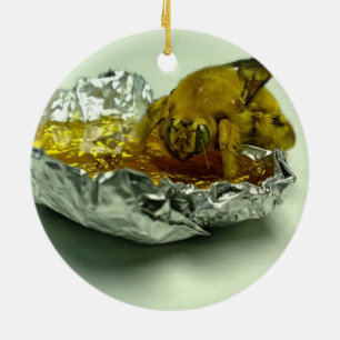 Honing door honingbijen keramisch ornament