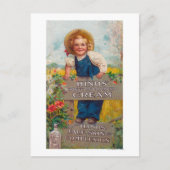 Honing en amandelpuinhoop briefkaart (Voorkant)