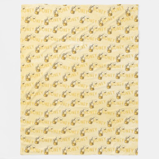 Honing Fleece Deken (Voorkant)