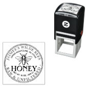 Honing Heraldic Bee Self-Inking Stamp Zelfinktende Stempel (In situ)