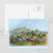 Honing in de Schotse Hooglanden in het Briefkaart (Voorkant / Achterkant)