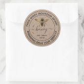 Honing Kraft Papier Pot Labels | Honeybee (Tas)