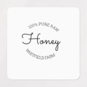 Honing Labels (Design 1)