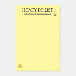 Honing Taak Bijen Thema Notities Post-it® Notes