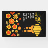 Honing te koop spandoek (Horizontaal)