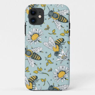 Honing Veel Bijen Patroon iPhone 11 Hoesje