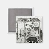 Honing verzamelen magneet (Voorkant / Achterkant)